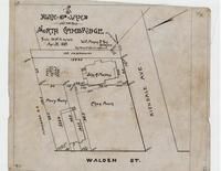 John S. Murray and Chas. Moore 1889 Navin, North Cambridge 1890c Survey Plans